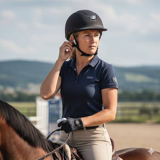 Audio horse riding lessons for training while you ride